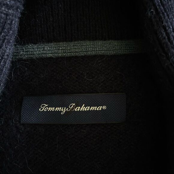 Tommy Bahama 100% Baby Alpaca Wool Cardigan - Picture 4 of 6